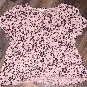 Cheetah Print Cropped top